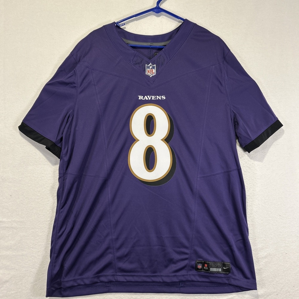 Lamar Jackson Baltimore Ravens Nike Vapor F.U.S.E. Limited Jersey Men's XL NWT